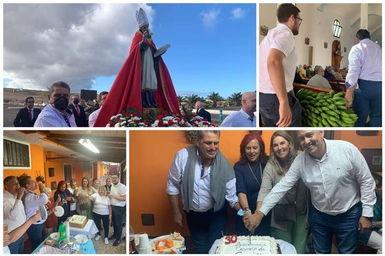 Imágenes de las fiestas de El Caserío de Gando/TA.